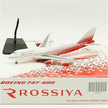 ROSSIYA ロシア航空 B747-400 1/400 ROSSIYA ロシア航空 B747-400 1/400